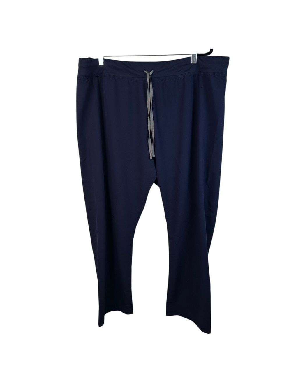 Workcore FIGS Technical Collection Scrub Pants Blue Tie Waist Plus Size XXL Tall